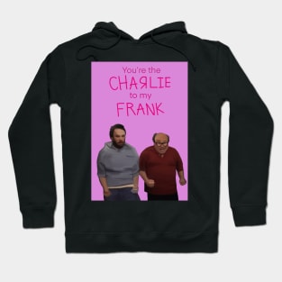 Its Always Sunny Valentine Charlie and Frank Hoodie